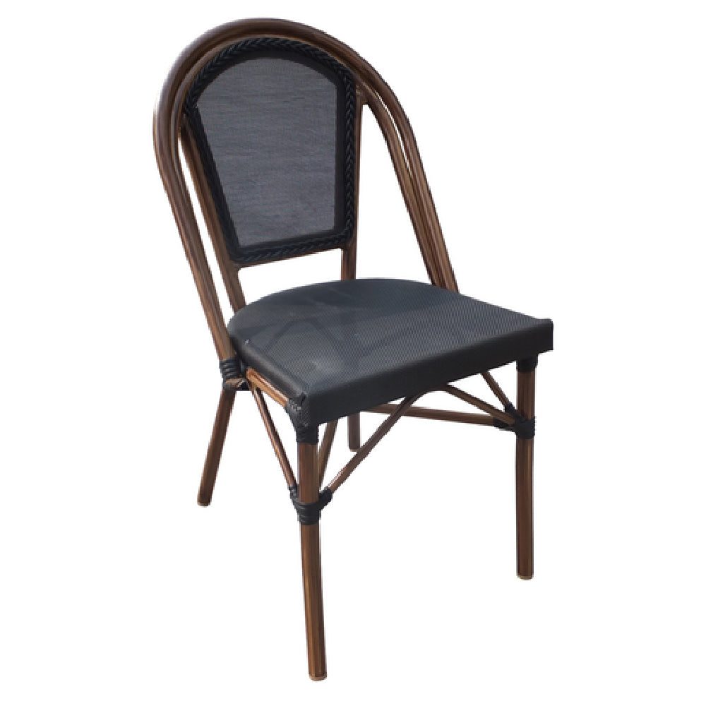 Plantation Prestige Commercial Furniture 2130700-0480 Antigua Side Chair Stackable Designed For Outdoor/indoor Use