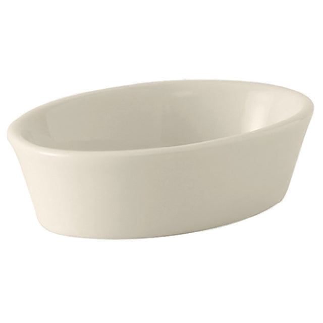 Tuxton BEK-100 Baking Dish 10 Oz. 6-1/4" X 4-3/8" X 1-1/4"H