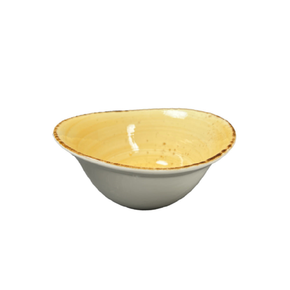 Vertex China LTR-B60 Flare Bowl 6-1/4”W X 5-1/2”D X 2-3/4” Hand Painted