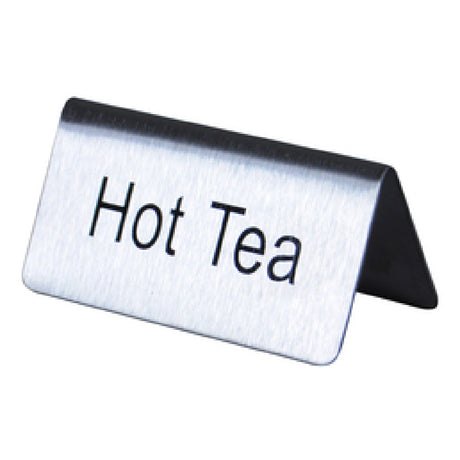 Thunder Group SLTS3152 Table Tent Sign "Hot Tea" 3"L X 1-1/2"H