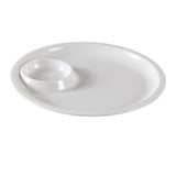Yanco NC-7521 Nu-Classic Compartment Tray 10" Dia. Round