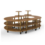 Steelite MGCMSB08BBXW - Closed Stadium Station, Modular, Mogogo