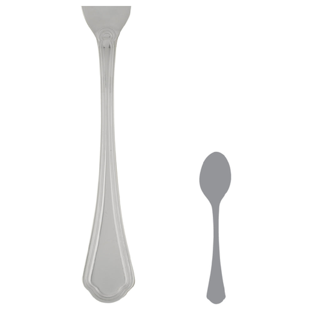 Steelite 5307S013 Demitasse Spoon 4-1/4" 18/10 Stainless Steel