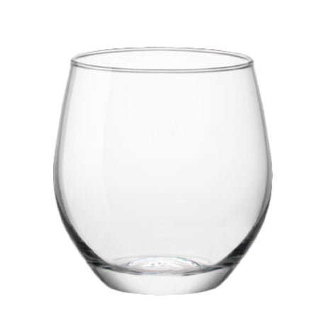 Steelite 4970Q718 Rocks Glass 9-1/2 Oz. (H 3-3/8" M 3-1/4" T 2-5/8" B 1-7/8") Tempered