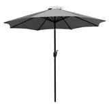 Flash Furniture GM-402003-GY-GG Patio Umbrella 9 Foot Round Top