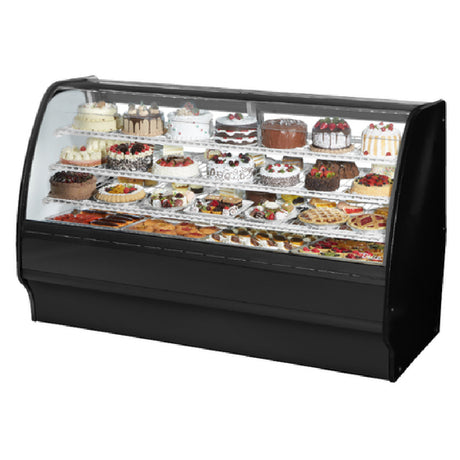 True Refrigeration TGM-R-77-SC/SC-B-W Glass Merchandiser Refrigerated