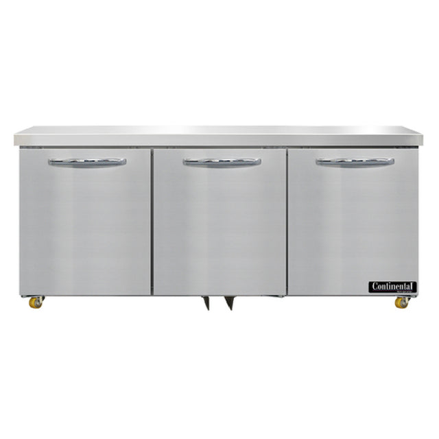 Continental Refrigerator SW72N-U Undercounter Refrigerator 72"W 20.6 Cu Ft Capacity