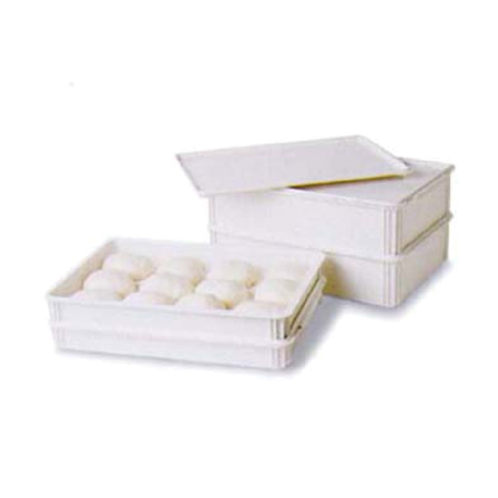 Admiral Craft BOX-1826 Pizza Dough Box 18" X 26" X 3" Deep Rounded Edges