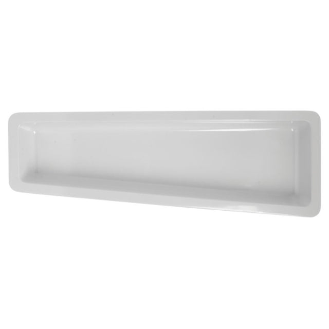 Hubert 68316 - Edgeware Food Pan, 1/2-size Long, 21-1/4" X 7-1/4" X 2"H