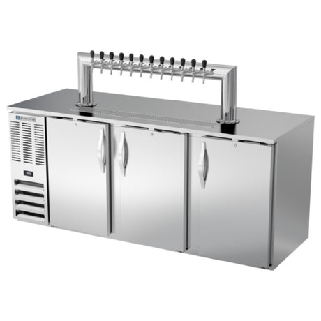Beverage Air DD78HC-S-12T - Direct Draw Dispenser, 78"W X 30-3/8"D X 49-7/8"H, 33.59 Cu. Ft.