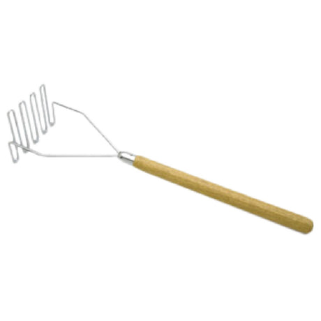 Royal Industries ROY PM SQ 18 Potato Masher 18" Long 4-1/2" X 4-1/2" Square Head