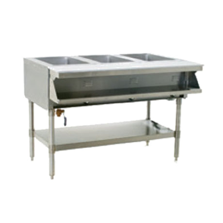 Eagle SHT3-120-X Sealed Well Hot Food Table Electric Open Base