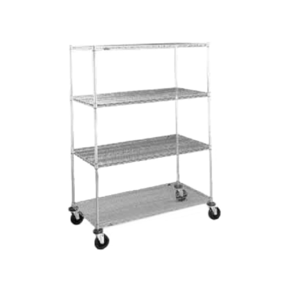 Metro N336BBR Super Erecta® Stem Caster Cart Wire 36"W X 18"D X 69"H