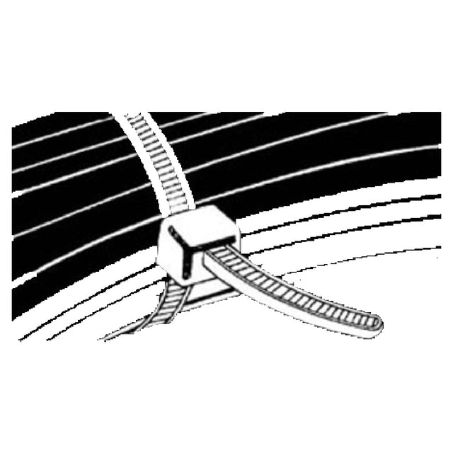 Franklin Machine Products 253-1113 Wire Ties 11-1/2"L Maximum Bundle Dia. 3-1/16"