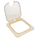 Franklin Machine Products 133-1697 Carlisle® Food Pan Lid Ez Access 1/6 Size