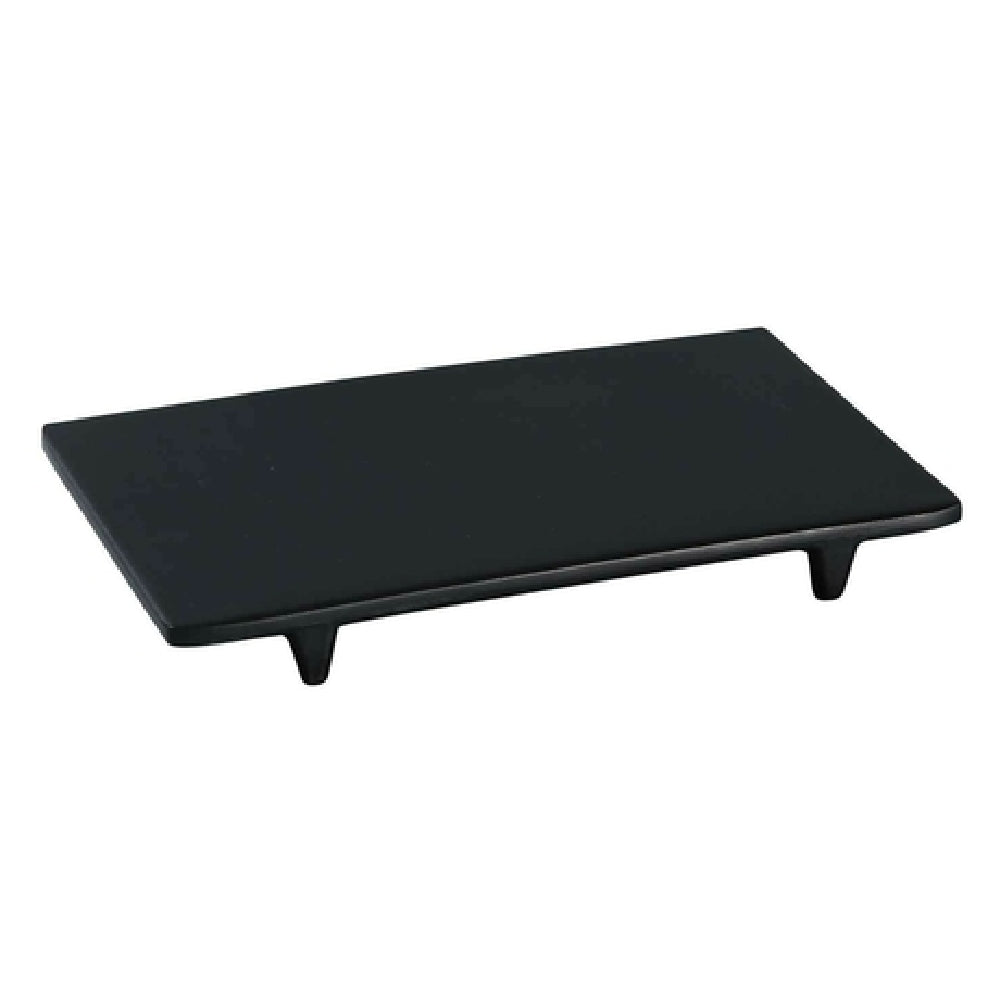 Yanco BP-5008 Black Pearl Display Plate 8"L X 4-3/4"W X 1"H Rectangular