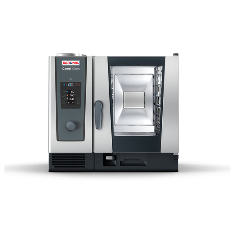 Rational ICC 6-HALF NG 208/240V 1 PH (LM200BG) (CB2GRRA.0000268) ICombi Classic® 6-Half Size Combi Oven