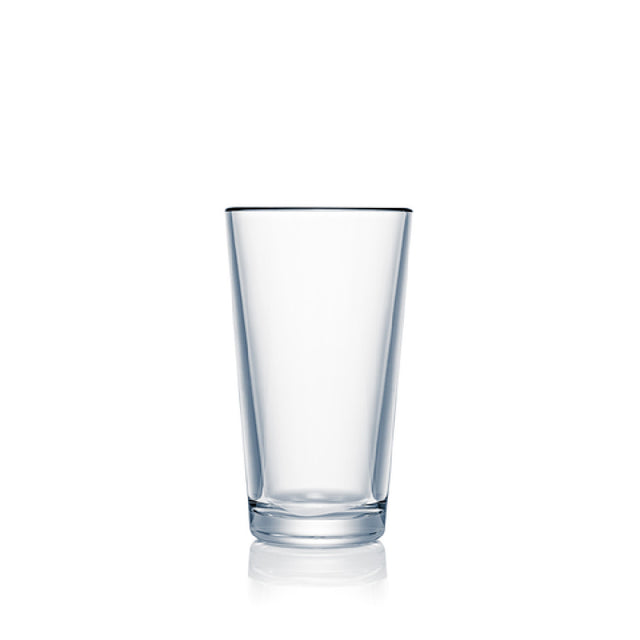 Steelite N403803 Strahl® Design Mixing/Pint Glass 16 Oz. (H 6-1/4" M 3-1/2" T 3-1/2" B 2-1/2") Shatter Proof