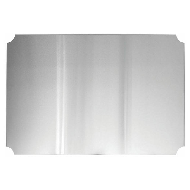 Hubert 95109 - Solid Top, 36" X 24", Notched Corners