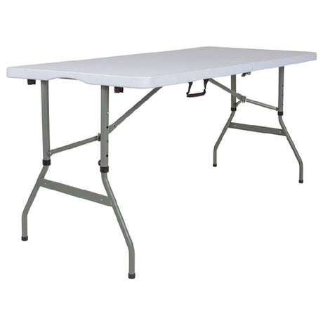 Flash Furniture RB-3050FH-ADJ-GG Ready To Use Commercial Table 5' Folding Table