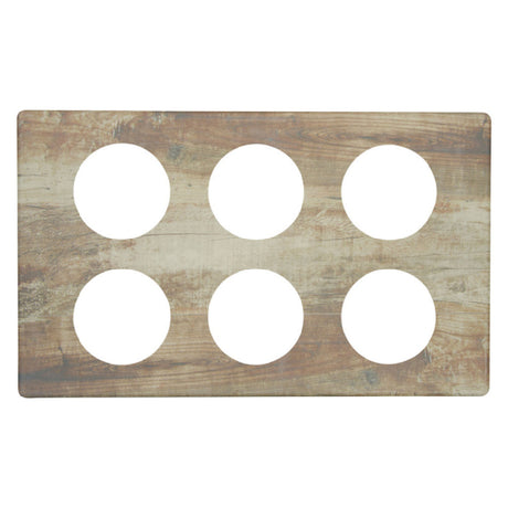 Hubert 99985 - Cold Tile, For Contemporary & Curveware Bain Maries, 6-compartment
