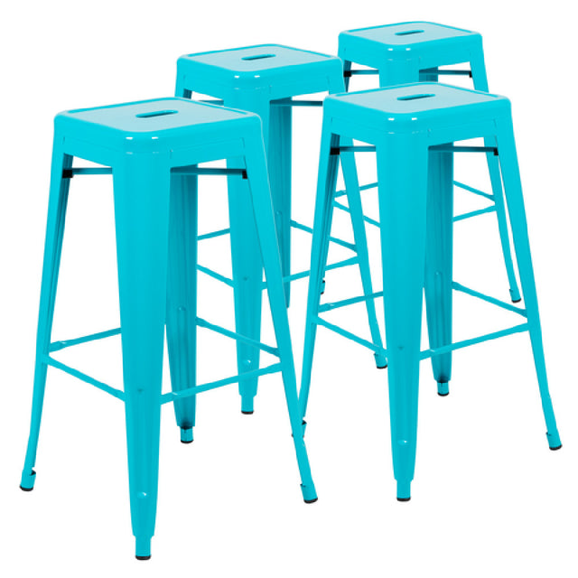 Flash Furniture 4-ET-31320-30-TL-R-GG Indoor Bar Stool 440 Lb. Weight Capacity