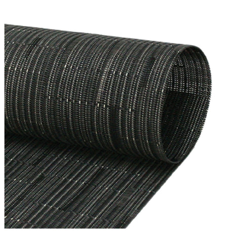 FOH XRU007BKV80 Metroweave® Runner 14" X 72" Stain/fade/bacteria/heat Resistant (up To 300°F)