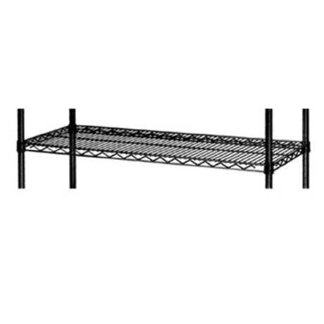 1880 Hospitality FF2448BK Focus Foodservice Wire Shelf 800 Lb. Weight Capacity