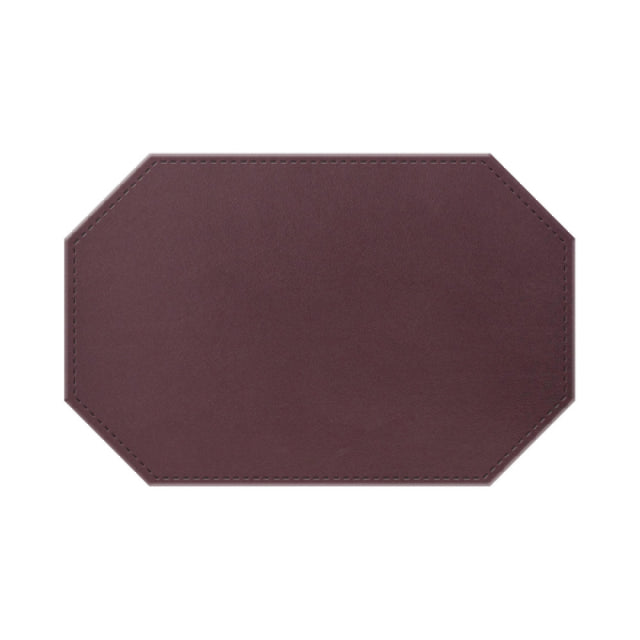 Risch TABLEMATOCT-IRI 17X11 Iridescent Shimmer Faux-leather Table Mat (specify Color)