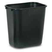 Rubbermaid FG295600BLA - Waste Basket, 28 Quart, 14-3/8"W X 10-1/4"D X 15-1/8"H