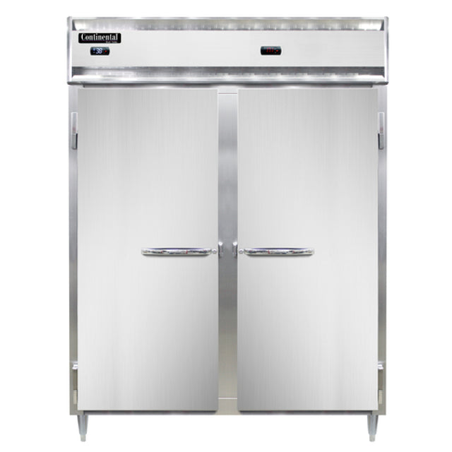 Continental Refrigerator DL2RWE Designer Line Refrigerator/Heated Cabinet Reach-in