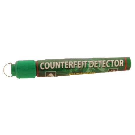 Franklin Machine Products 139-1140 Counterfeit Bill Detector 10ml Pen Applicator Color Changes When Counterfeit Detected