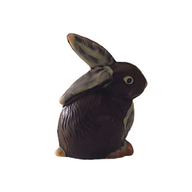 Matfer 382012 Chocolate Mold Textured Rabbit 5"L X 3-1/2"W