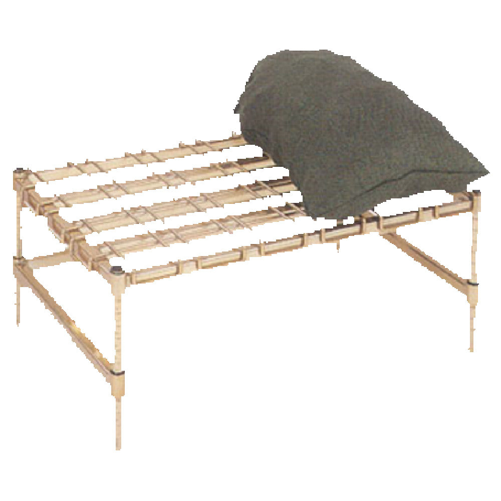 SPG DR560Y - ISS Dunnage Rack, Wire Mat, One Tier Approximately 60"W X 24"D X 14"H