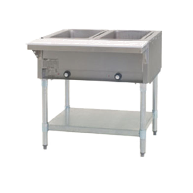 Eagle HT2-NG-3VP Hot Food Table Natural Gas Open Base