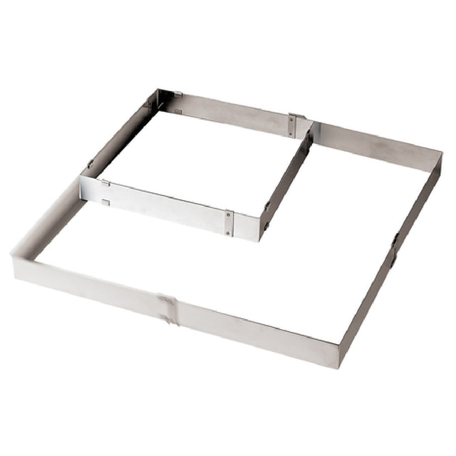 Paderno 47526-05 Frame Extender Square Adjustable From 11-7/8" X 11-7/8" To 22-1/2" X 22"