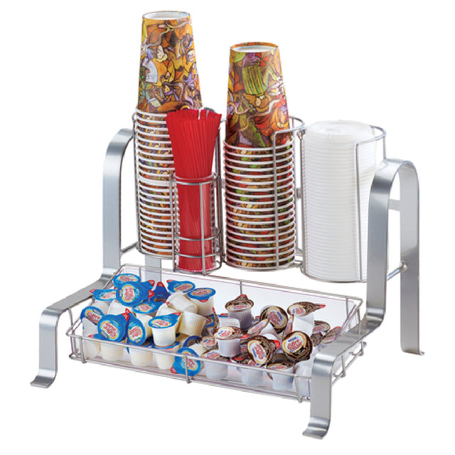 Cal Mil 1594-74 SoHo Condiment Organizer 15-3/4"W X 11-3/4"D X 12"H (6) Compartment