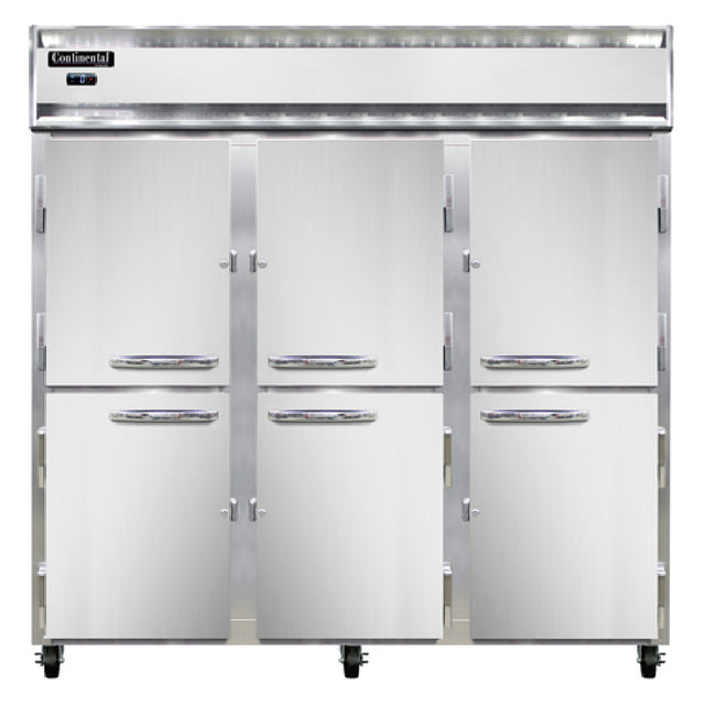 Continental Refrigerator 3FNHD Freezer Reach-in Three-section