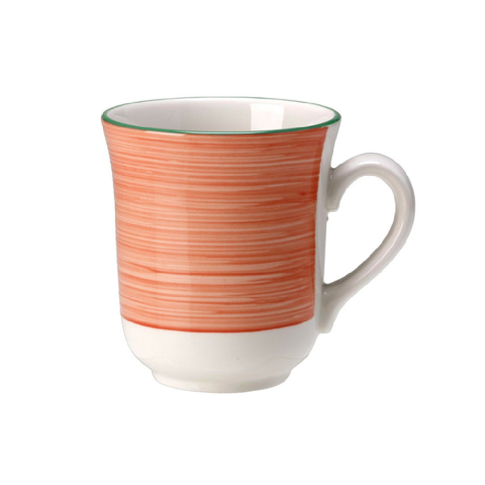 Steelite 15320349 Club Mug 10 Oz. 4-1/2"W X 4-3/8"D X 1-17/20"H Alumina Vitrified