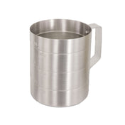Stanton Trading DM-4 - Dry Measuring Cup, Aluminum, 4 Quarts
