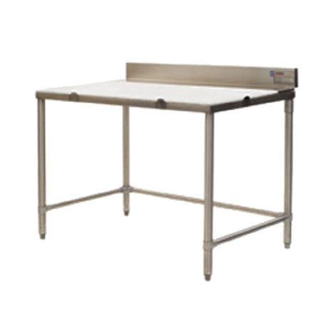 Eagle BT24120S Boning Table 120"W X 24"D 4" Removable Stainless Steel Backsplash