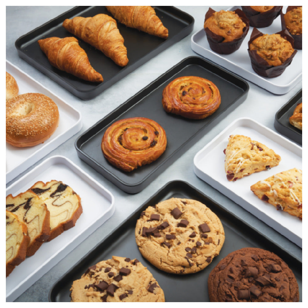 GET MMP-1111W - Platter, 11"L X 11"W X 1"H, Square
