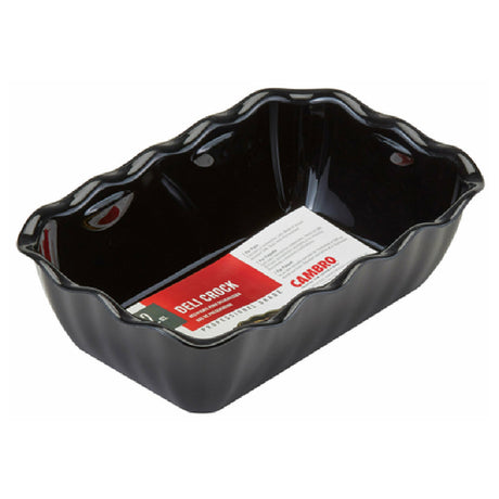 Cambro DC5110 Deli Crock 2.2 Qt. 10-5/16" X 6-13/16"