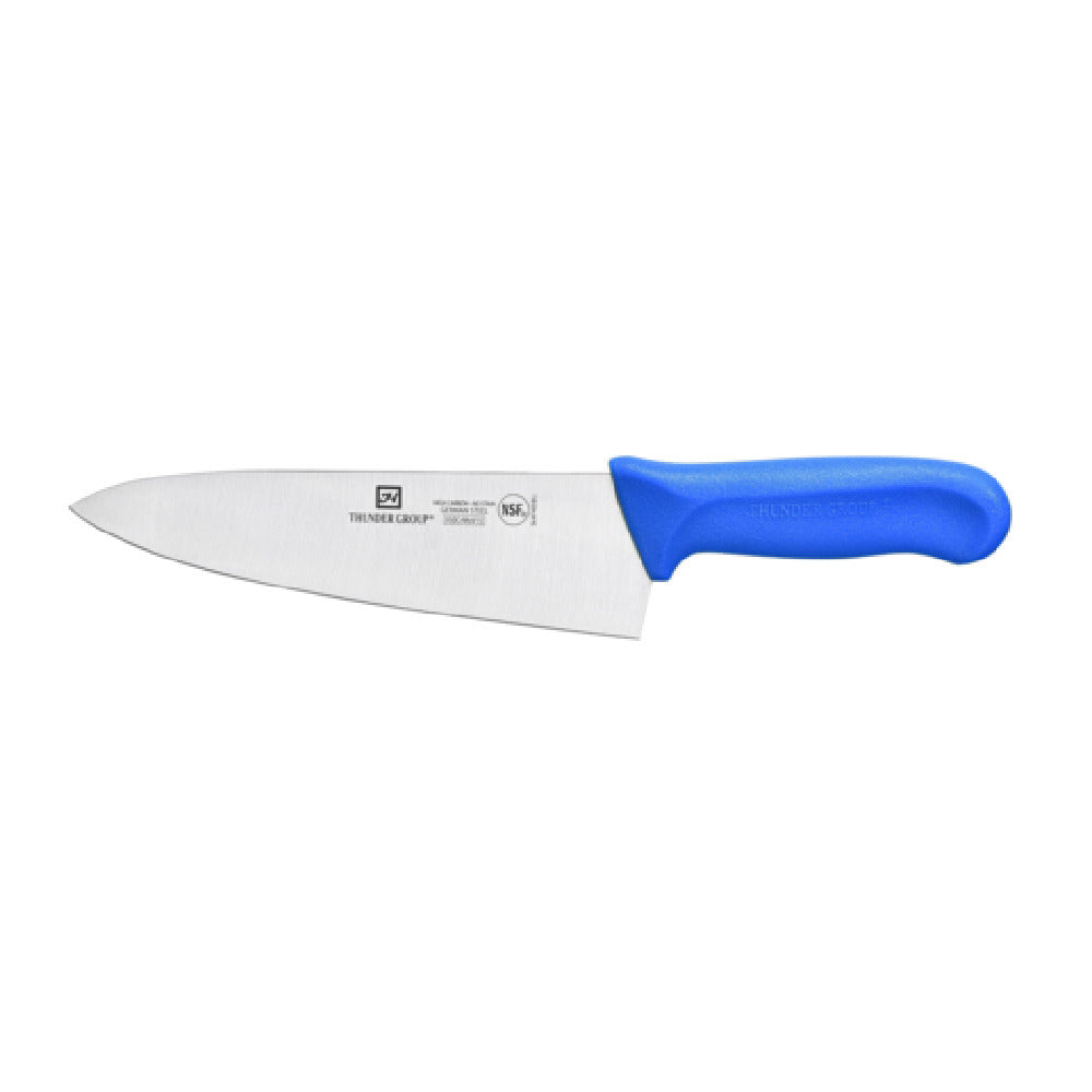 Thunder Group SLKF409BU Chef's Knife 8" Blade Blue Polypropylene Handles