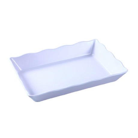 Yanco DC-6114W Serving Tray 14" X 9-1/2" X 2" Rectangular