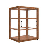 Koolmore KM-BDW-25D - Bakery Display Case, 18.2"W X 14.2"D X 24"H, 3.5 Cu. Ft.