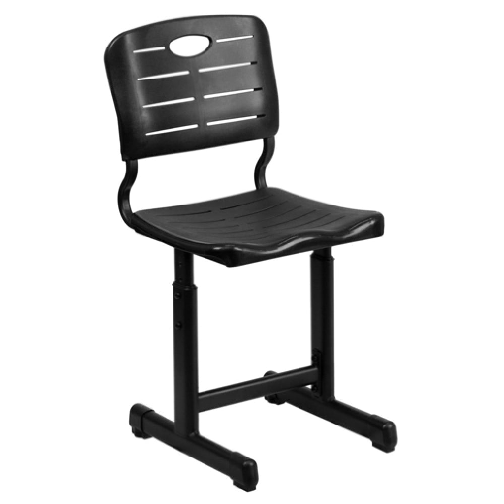 Flash Furniture YU-YCX-09010-GG Student Chair Adjustable Height 396 Lb. Weight Capacity