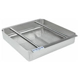 Empura Stainless EPRB2020 Empura 18 Gauge 19.75x19.75x4.0 Inch Pre-Rinse Basket For Soiled Dish Table