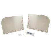 Franklin Machine Products 117-1474 Sink Splash Guard Kit 10" H X 14"D Right Hand