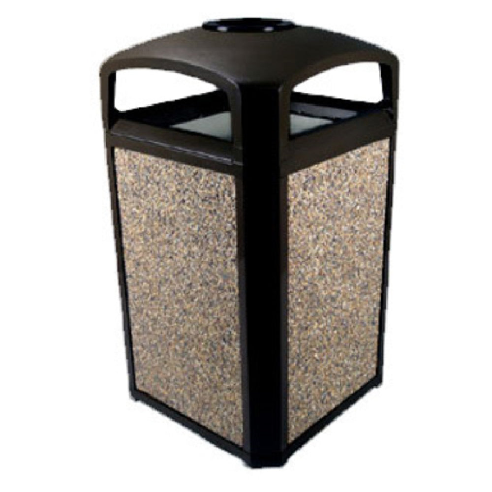 Rubbermaid FG397501BLA - Landmark Series® Classic Container, 50 Gallon, 26" Square X 46-1/2"H
